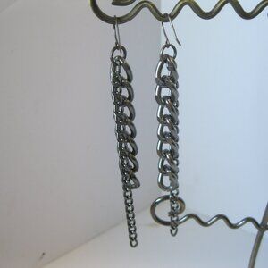 Grayling dangly earrings - Silver